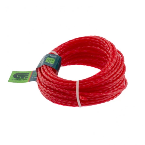 Леска для триммера квадратная витая, 3.0 мм х 10 м, Сибртех