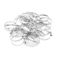 Хомуты металлические, Стандартное болтовое крепление 50-70 мм, 50 штук в упаковке, ширина 9 мм Сибртех