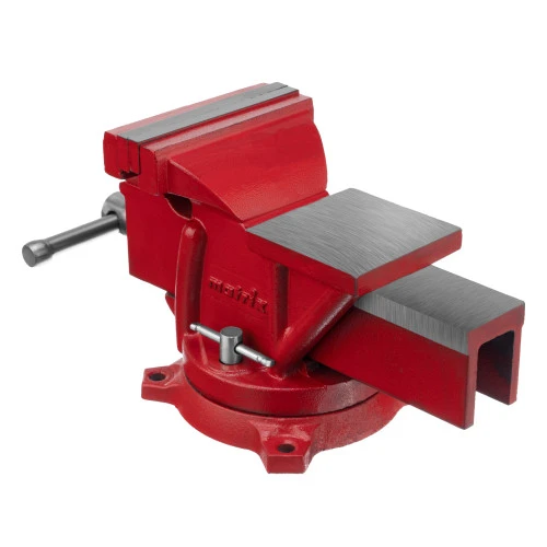 Тиски слесарные, 125 мм, поворотные, с наковальней Matrix