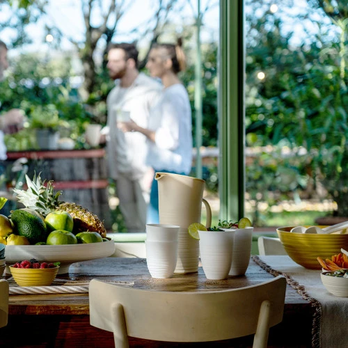 Стакан tierra, 350 мл, бежево-розовый