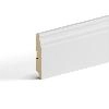 2К Напольный плинтус МДФ Stella 100E Белый 2000x100x16 (4шт.упак.)