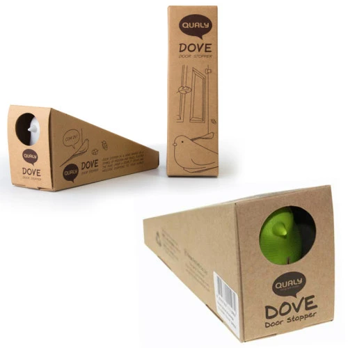 Подпорка для двери dove, зеленая