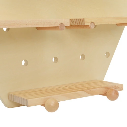 Пегборд shely, 43х50 см, светлое дерево