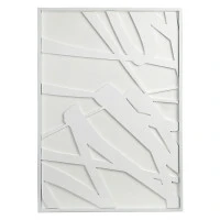Панно декоративное с эффектом 3d minimalism, с белой рамой, 70х100 см