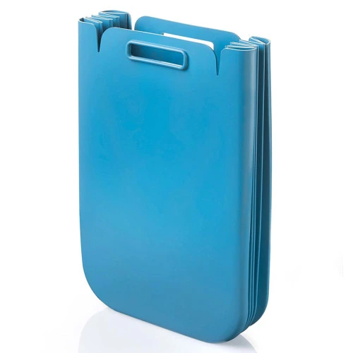 Корзина для белья складная eco packly, голубая