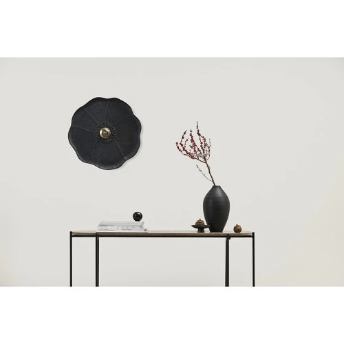 Светильник настенный wildflower, D46 см, черный