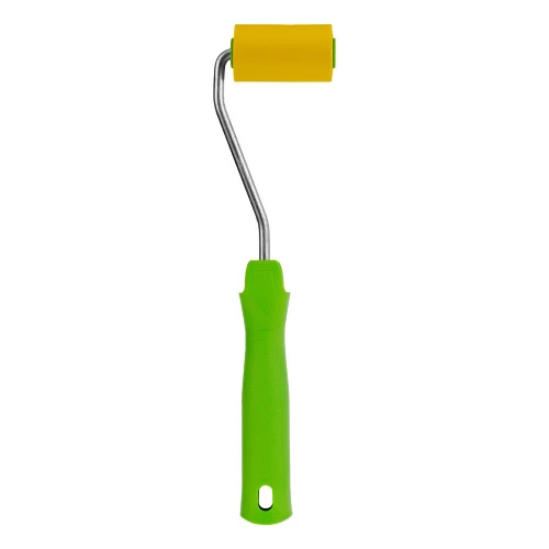 Валик прижимной резиновый с ручкой, 50 мм, D ручки 6 мм Сибртех