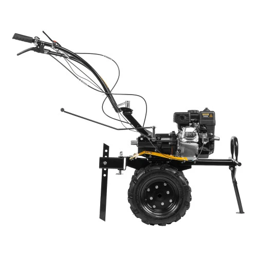 Мотоблок DPT-270X, 7 л.с., диск.сцеп, шир 90 см, глуб 35 см,фрез 3х4,ВОМ,скор 2В/1Н,кол 8" Denzel