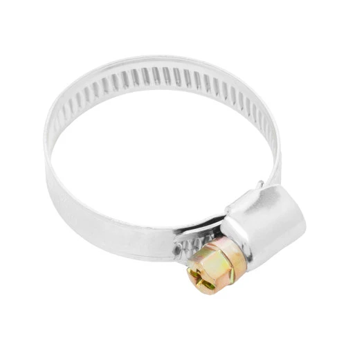 Хомуты металлические, Стандартное болтовое крепление 25-40 мм, 50 штук в упаковке, ширина 9 мм Сибртех