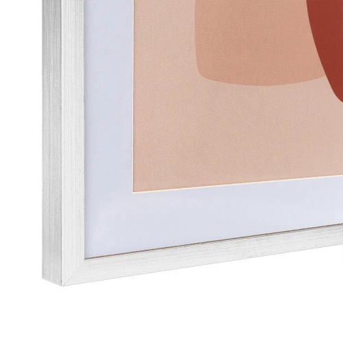 Панно декоративное plant с белой рамой, 50х70 см, v.2