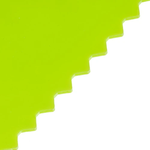 Шпатель для клея, пластмассовый, 130 х 170 мм, зубчатый Сибртех