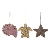 Набор ёлочных украшений sea fantasy из коллекции new year essential, 3 шт.