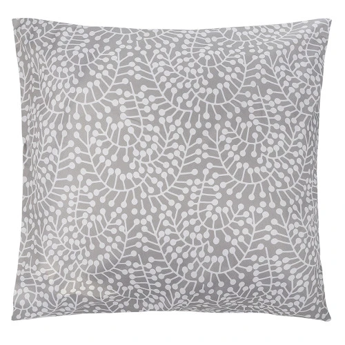 Набор из двух наволочек серого цвета с принтом Спелая смородина из коллекции scandinavian touch, 70х70 см
