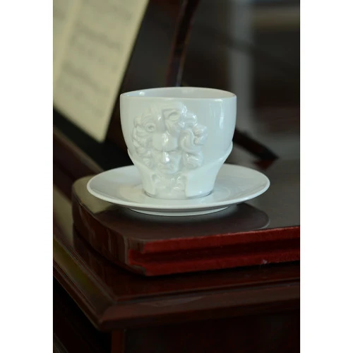 Чайная пара talent, ludwig van beethoven, 260 мл, белая