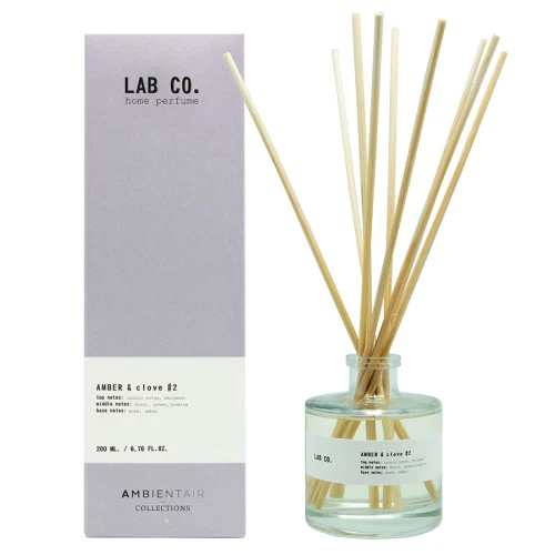 Диффузор ароматический lab co, amber&clove, 200 мл