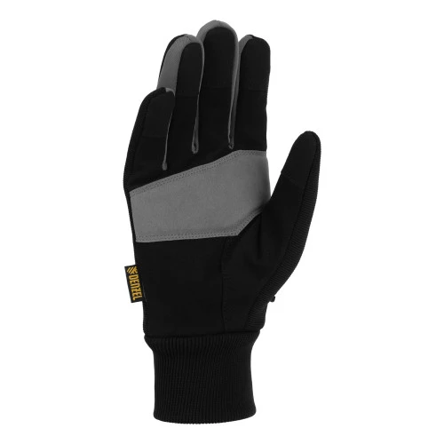 Перчатки универсальные, двойные, работа с сенсорным экраном, вязаная манжета, размер 8 Denzel