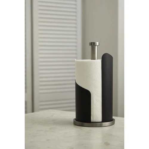 Держатель для бумажных полотенец riks, графит