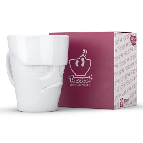 Кружка grumpy, 350 мл, белая