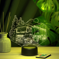 3D светильник  Светильник "Молоковоз"