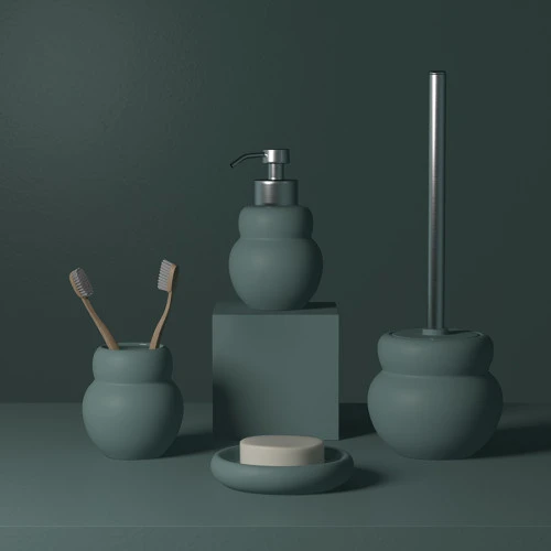 Ершик для унитаза markl, зеленый