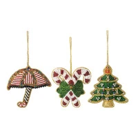 Набор ёлочных украшений christmas blink из коллекции new year essential, 3 шт.