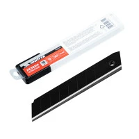 Лезвия, 18 мм, сталь SK5, black, 10 шт Matrix