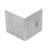 Крепежный уголок равносторонний 2 мм, KUR 100 х 100 х 100 мм Сибртех