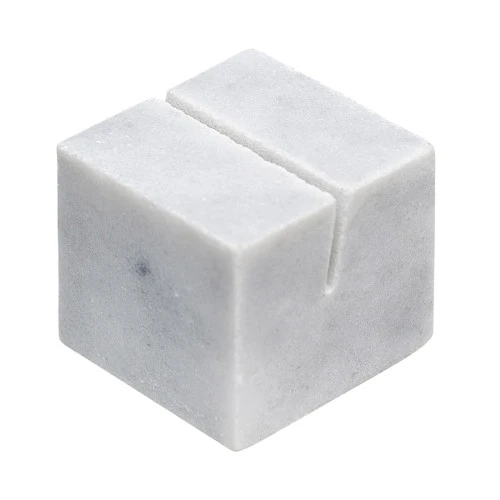 Набор держателей для именных карт marm, белый мрамор, 2 шт.