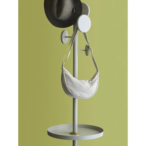 Вешалка напольная с полкой lingon, слоновая кость