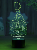 3D светильник  Светильник "Балерина"