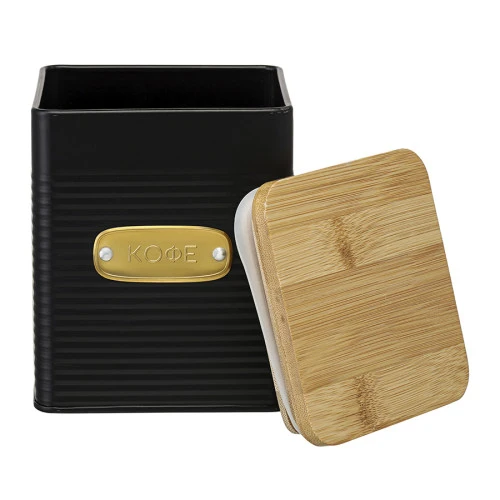 Банка для хранения кофе irmel, 1,7 л, графит