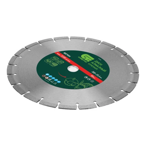 Диск алмазный 300 х 25.4 мм, "Бетон", сухой/мокрый рез Сибртех