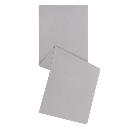 Дорожка на стол из хлопка серого цвета из коллекции essential, 45х150 см