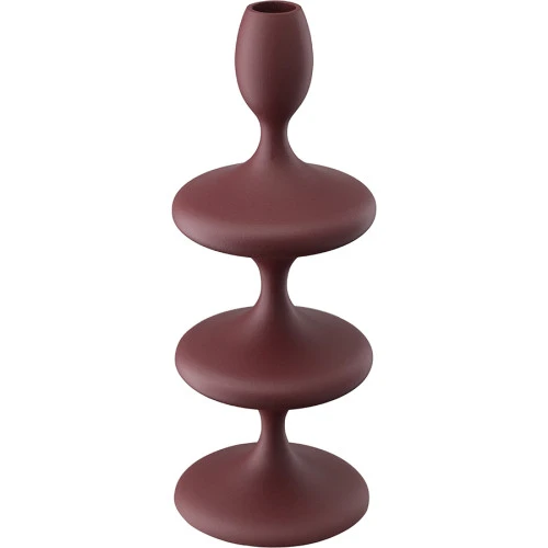 Подсвечник vivlend, 29 см,  винный