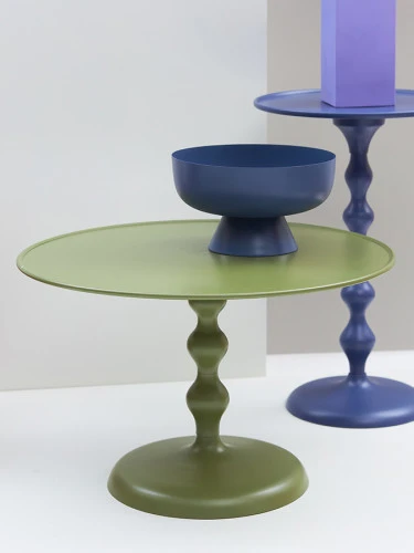 Столик кофейный fluid, D59 см, морские водоросли