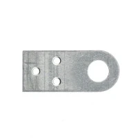 Проушина прямая, 2 мм, 70 х 30 мм, цинк Сибртех