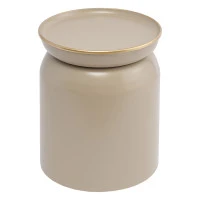 Столик журнальный ingvild, D38 см, бежевый