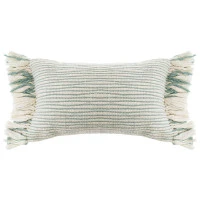 Чехол на подушку мятного цвета clouds из коллекции ethnic, 35х60 см