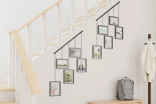 Панно для фотографий exhibit, черное, 5 эл.