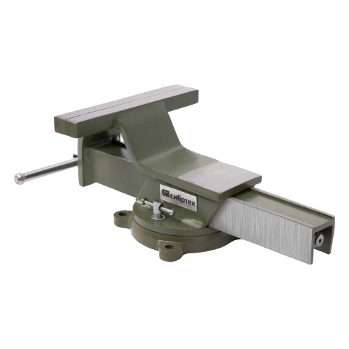 Тиски слесарные, 200 мм, стальные, поворотные Сибртех