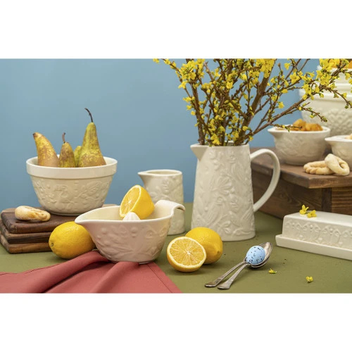 Чаша birds of paradise, 850 мл, кремовая