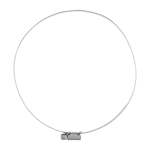 Хомуты нержавеющая сталь, Стандартное болтовое крепление 140-160 мм, 25 штук в упаковке, ширина 9 мм Сибртех