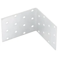 Крепежный уголок равносторонний 2 мм, KUR 160 х 160 х 80 мм Сибртех