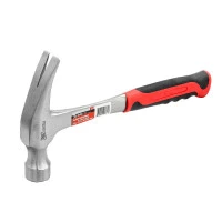 Молоток-гвоздодер, 570 г, цельнометаллический, двухкомпонентная рукоятка// MTX