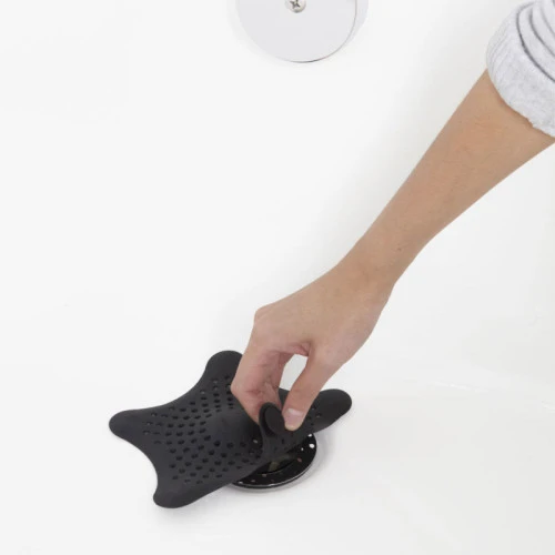 Фильтр для слива starfish, черный