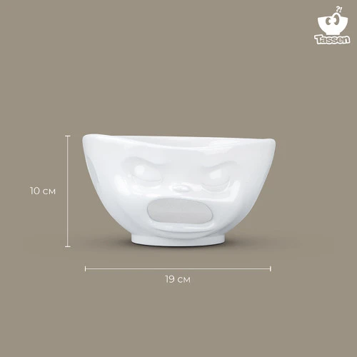 Чаша barfing, 1 л, белая