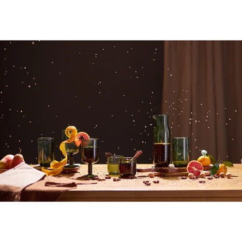 Набор стаканов flowi, 510 мл, темно-зеленые, 2 шт.