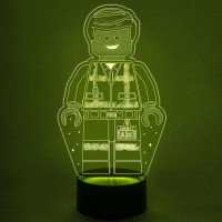 3D светильник  Lego Man