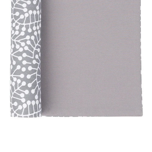 Салфетка двухсторонняя под приборы серая с принтом Спелая Смородина из коллекции scandinavian touch, 35х45 см