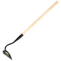 Мотыга стальная усиленная, 150 х 45 х 860 мм, деревянный черенок, Сибртех